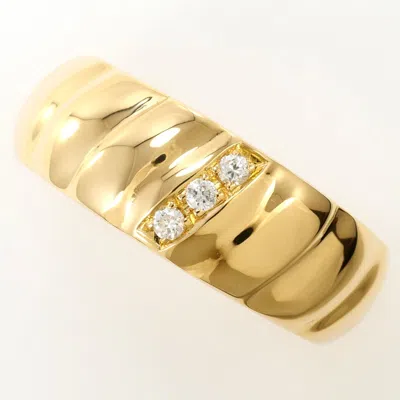 Pre-owned Unbranded Yellow Gold Yellow Gold (18k) Band Ring ()