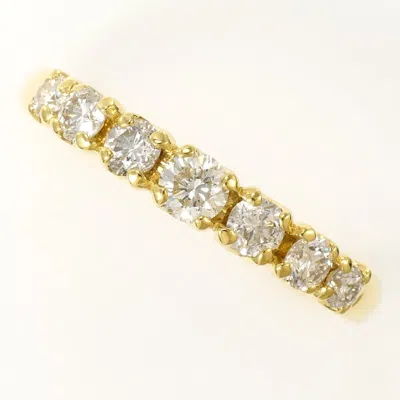Pre-owned Unbranded Yellow Gold Yellow Gold (18k) Band Ring ()