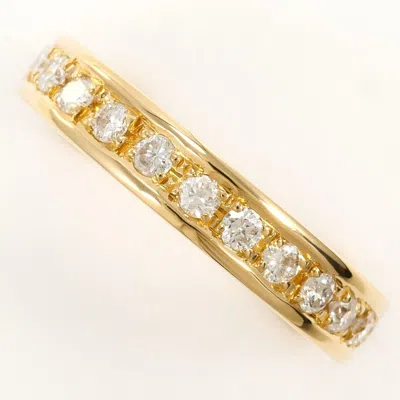 Pre-owned Unbranded Yellow Gold Yellow Gold (18k) Band Ring ()