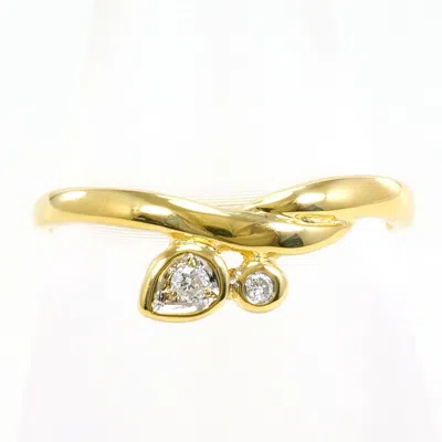 Pre-owned Unbranded Yellow Gold Yellow Gold (18k) Band Ring ()