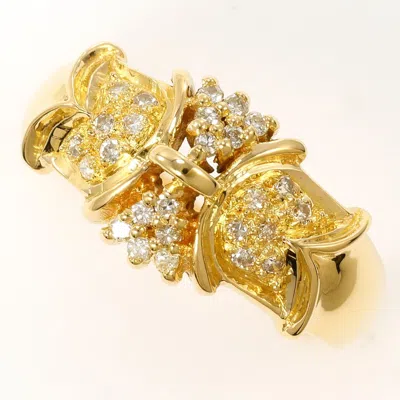 Pre-owned Unbranded Yellow Gold Yellow Gold (18k) Band Ring ()