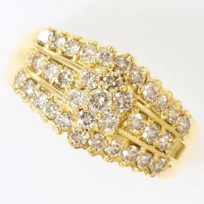 Pre-owned Unbranded Yellow Gold Yellow Gold (18k) Band Ring ()
