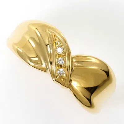 Pre-owned Unbranded Yellow Gold Yellow Gold (18k) Band Ring ()