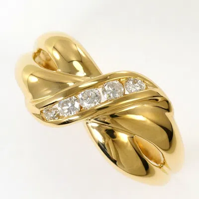 Pre-owned Unbranded Yellow Gold Yellow Gold (18k) Band Ring ()