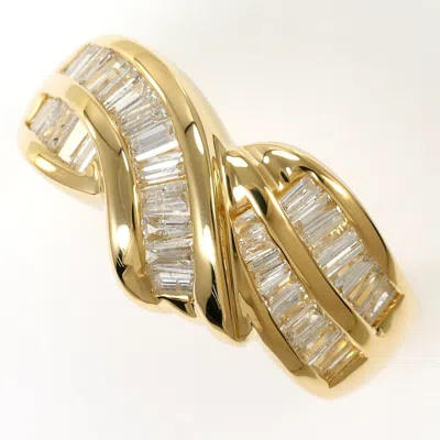 Pre-owned Unbranded Yellow Gold Yellow Gold (18k) Band Ring ()
