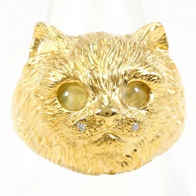 Pre-owned Unbranded Yellow Gold Yellow Gold (18k) Band Ring ()