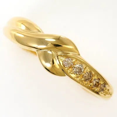 Pre-owned Unbranded Yellow Gold Yellow Gold (18k) Band Ring ()