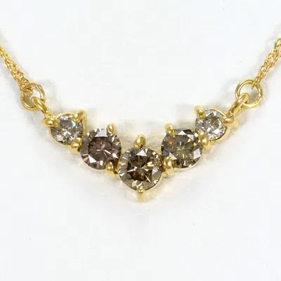 Pre-owned Unbranded Yellow Gold Yellow Gold (18k) Necklace () In Multi