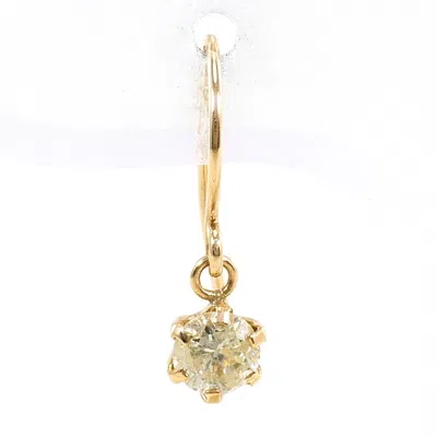 Pre-owned Unbranded Yellow Yellow Gold Yellow Gold (10k) Drop Earrings () In Multi