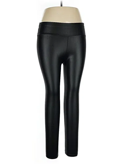 Pre-owned Unbranded Yoga Pants In Black