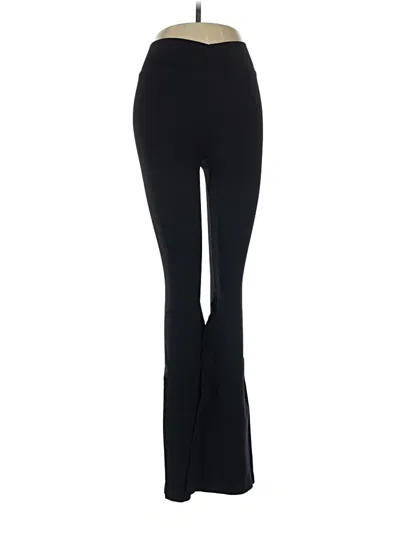 Pre-owned Unbranded Yoga Pants In Black