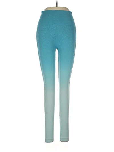 Pre-owned Unbranded Yoga Pants In Blue