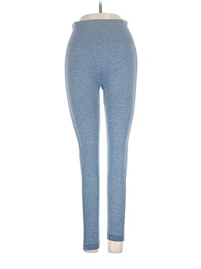 Pre-owned Unbranded Yoga Pants In Blue