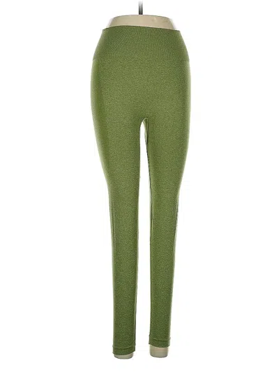 Pre-owned Unbranded Yoga Pants In Green