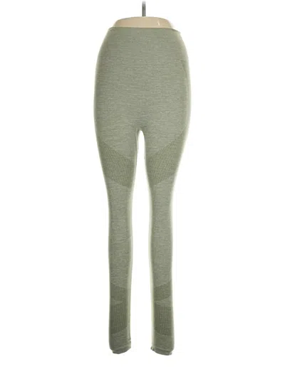 Pre-owned Unbranded Yoga Pants In Green