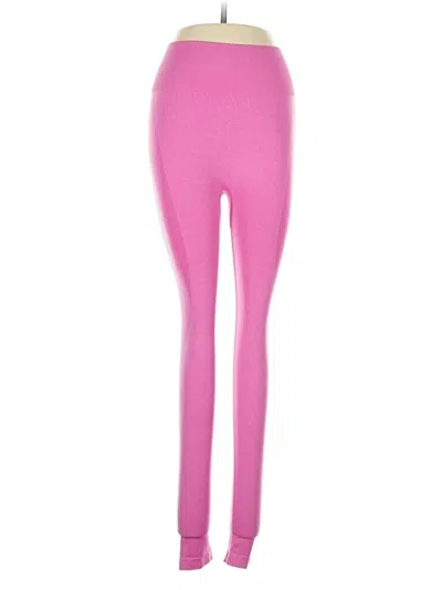 Pre-owned Unbranded Yoga Pants In Pink