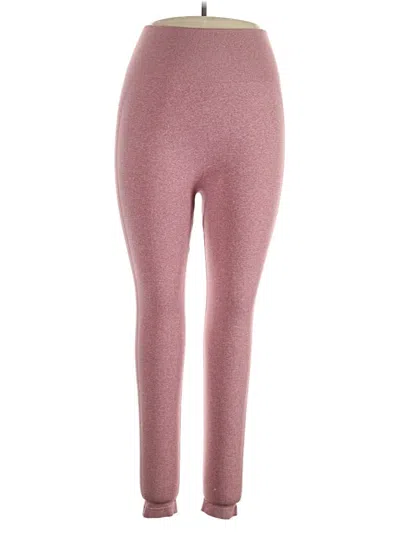 Pre-owned Unbranded Yoga Pants In Pink