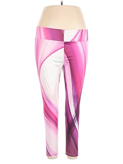 Pre-owned Unbranded Yoga Pants In Pink