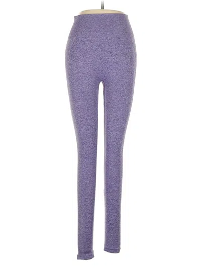 Pre-owned Unbranded Yoga Pants In Purple