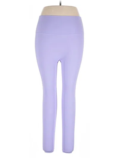 Pre-owned Unbranded Yoga Pants In Purple