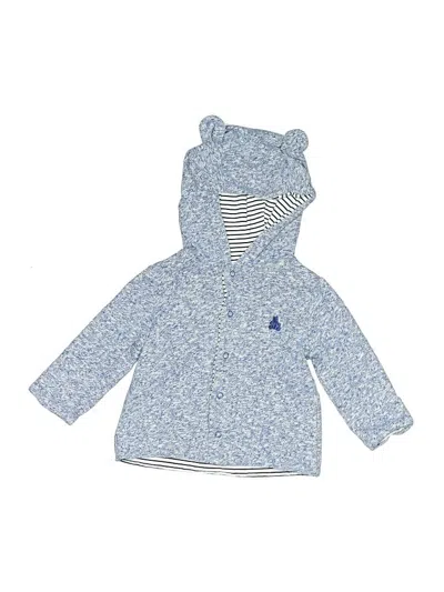 Pre-owned Unbranded Babies' Zip Up Hoodie In Blue