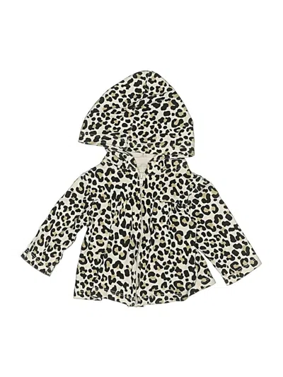 Pre-owned Unbranded Babies' Zip Up Hoodie In Gold