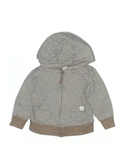 Pre-owned Unbranded Babies' Zip Up Hoodie In Gray