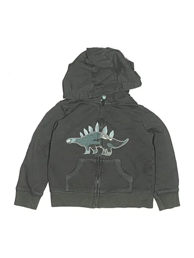 Pre-owned Unbranded Kids' Zip Up Hoodie In Gray