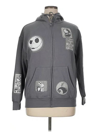 Unbranded Zip Up Hoodie In Gray