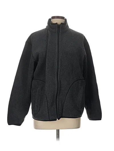 Pre-owned Unbranded Zip Up Hoodie In Gray