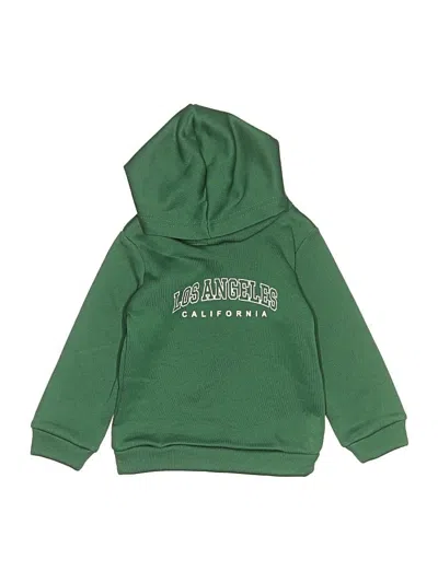 Pre-owned Unbranded Kids' Zip Up Hoodie In Green