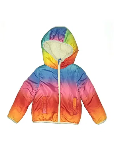 Pre-owned Unbranded Babies' Zip Up Hoodie In Orange