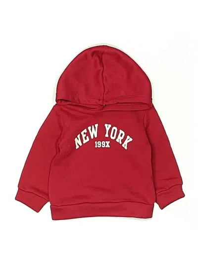 Pre-owned Unbranded Babies' Zip Up Hoodie In Red