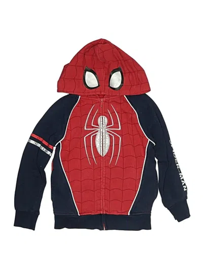 Pre-owned Unbranded Kids' Zip Up Hoodie In Red