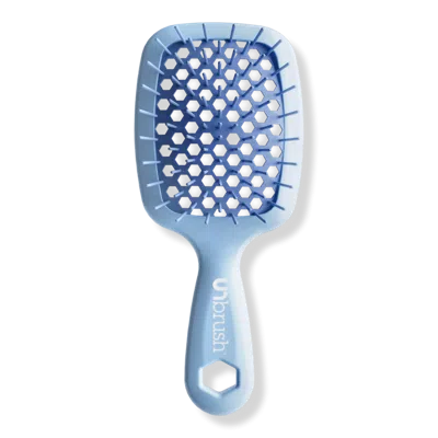 Unbrush Detangling Hair Brush Mini - Pastel Periwinkle