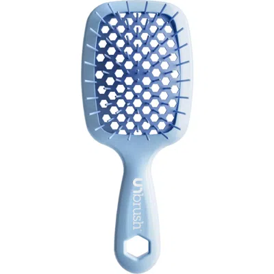 Unbrush Detangling Hair Brush Mini Pastel Collection In Blue