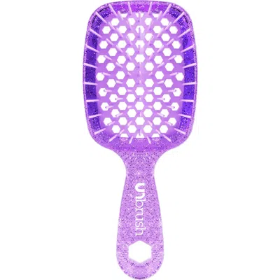 Unbrush Detangling Hair Brush Mini Pastel Collection In Purple