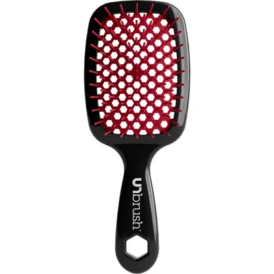 Unbrush Detangling Hair Brush Pastel Collection In Canyon Red