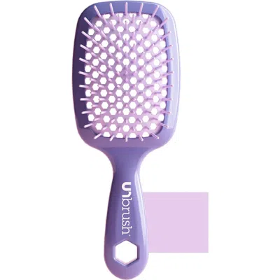 Unbrush Detangling Hair Brush Pastel Collection In Pastel/lavender Dark Purple