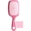 Unbrush Detangling Hair Brush Pastel Collection In Pastel/rose Dark Pink