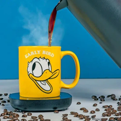 Uncanny Brands Disney Donald Duck Mug Warmer With Mug In Multi