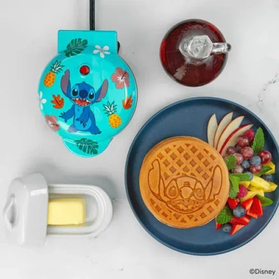 Uncanny Brands Disney"s Stitch Mini Waffle Maker In Multi