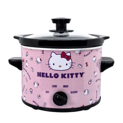 Uncanny Brands Hello Kitty 2-quart Slow Cooker In Pink