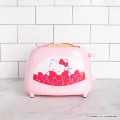 Uncanny Brands Hello Kitty 2-slice Toaster In Pink