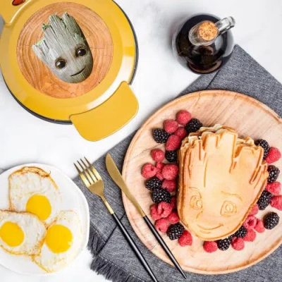 Uncanny Brands Marvel's Groot Waffle Maker In Multi