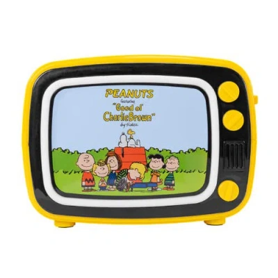 Uncanny Brands Peanuts Snoopy Tv 2-slice Toaster In Yellow