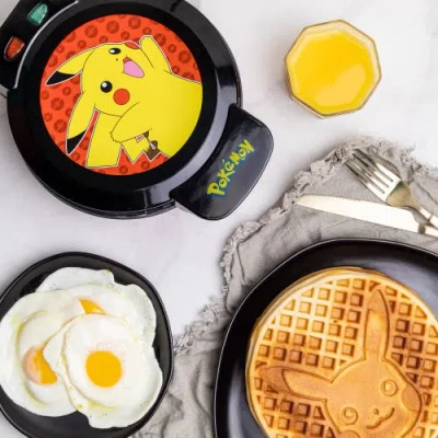 Uncanny Brands Pokemon Pikachu Waffle Maker In Multi