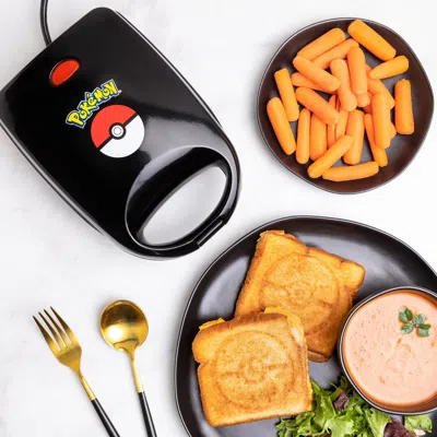 Uncanny Brands Pokemon Pokeball Single Cheese Toastie Maker In Black
