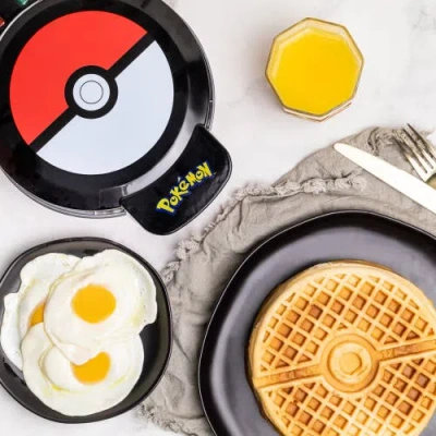 Uncanny Brands Pokemon Waffle Maker In Multi