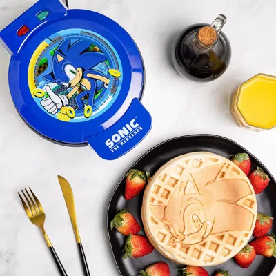 Uncanny Brands Sonic The Hedgehog Waffle Maker In Multi